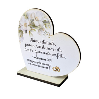 Lembrancinha de Casamento Noivado Bodas Personalizada 20 Unidades