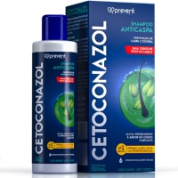 Shampoo Anticaspa Coceira e Dermatite Seborreica Cetoconazol Nano Tecnologia 100mL Prevent Pharma
