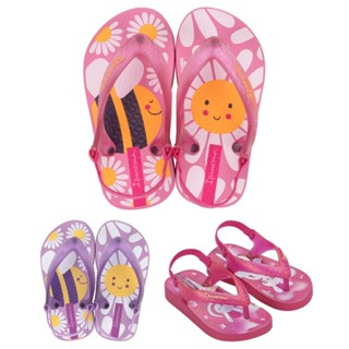 Chinelo sandalia Baby kids Ipanema flor com elastico macio confortavel original em Oferta na Shopee