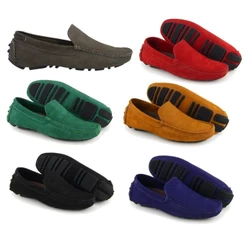 Mocassim sapatilha drive social em couro, promoção imperdível