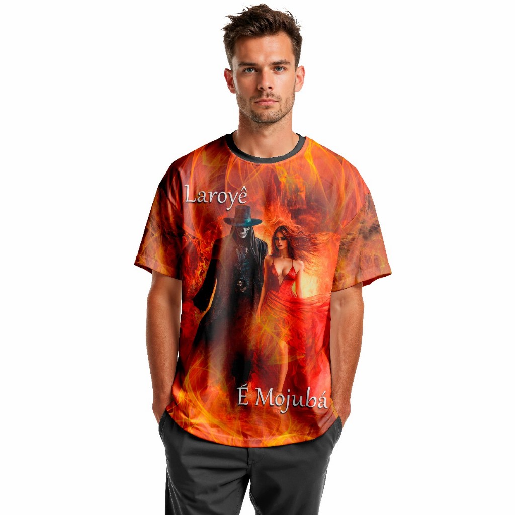Camisa Camiseta Exú Pomba Gira / Proteção UV