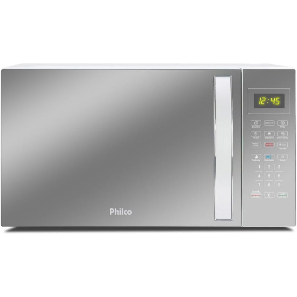 Micro-ondas Philco PMO38E 33L 1400W Espelhado/Branco 127V