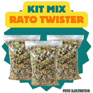 Kit Mix de Sementes Rato Twister de 250gr em Oferta na Shopee
