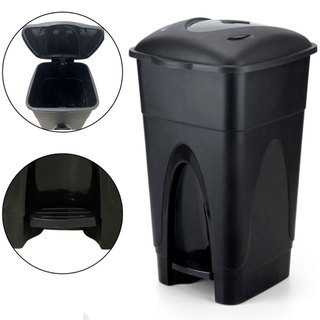 Lixeira Cesto Com Pedal 65L Lixo Residência Bar Jardim Casa INJEPLASTEC 161
