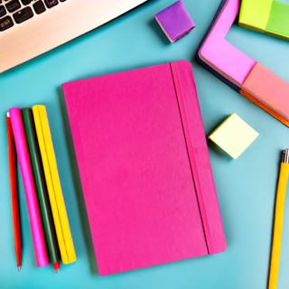 Caderno de Anotações Moleskine Caderno A5 Caderno Rosa Caderno Sem Pauta
