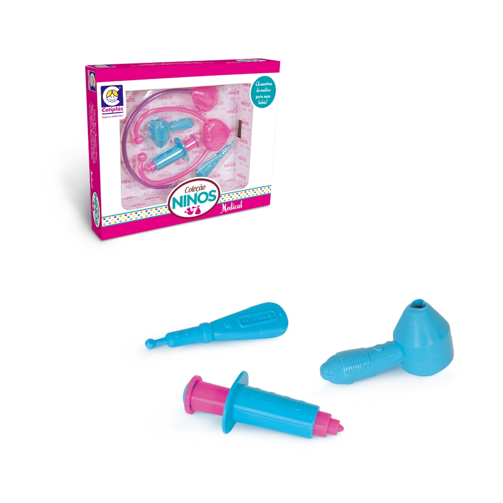 Brinquedo Acessórios De Médicos Coleção Ninos em Oferta na Shopee