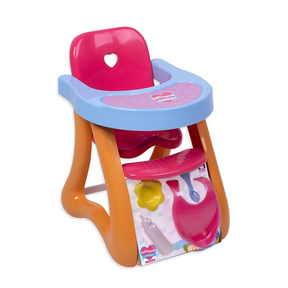 Brinquedo Cadeirão Coleção Baby Ninos em Oferta na Shopee