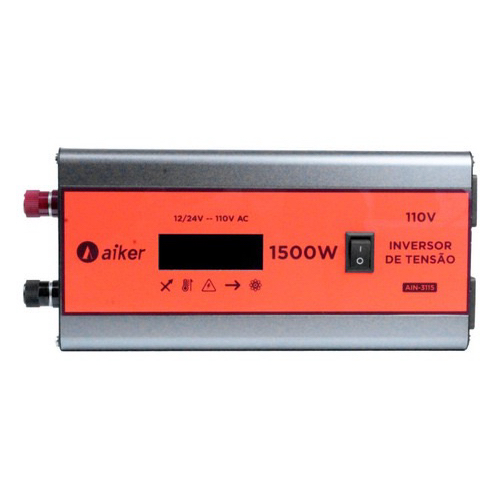 Inversor De Tensão Conversor De Energia 1500w 12v 24v 110v