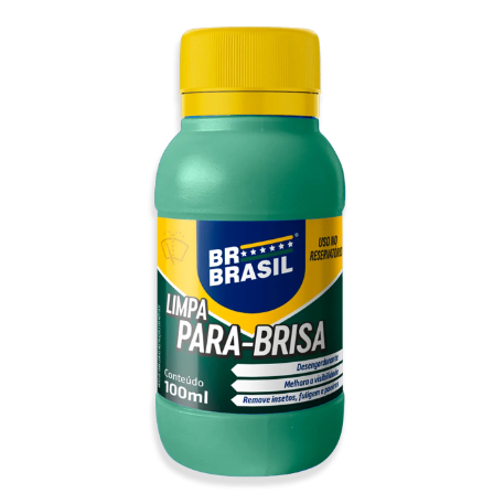 Limpa Para-brisa 100 ml BRBrasil em Oferta na Shopee