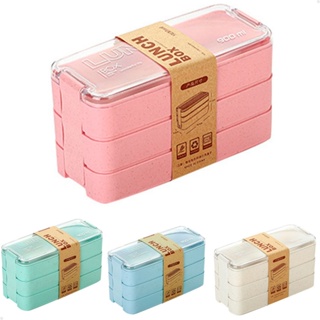 Marmita Lancheira Fitness Com 3 Compartimentos E Talheres Box 900ml em Oferta na Shopee