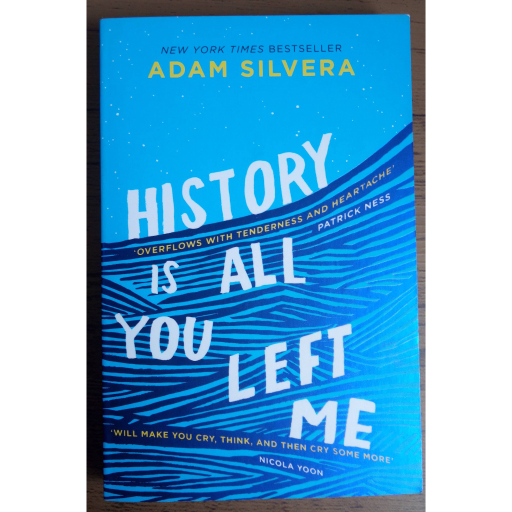 Livro History is All You Left Me de Adam Silvera (inglês)