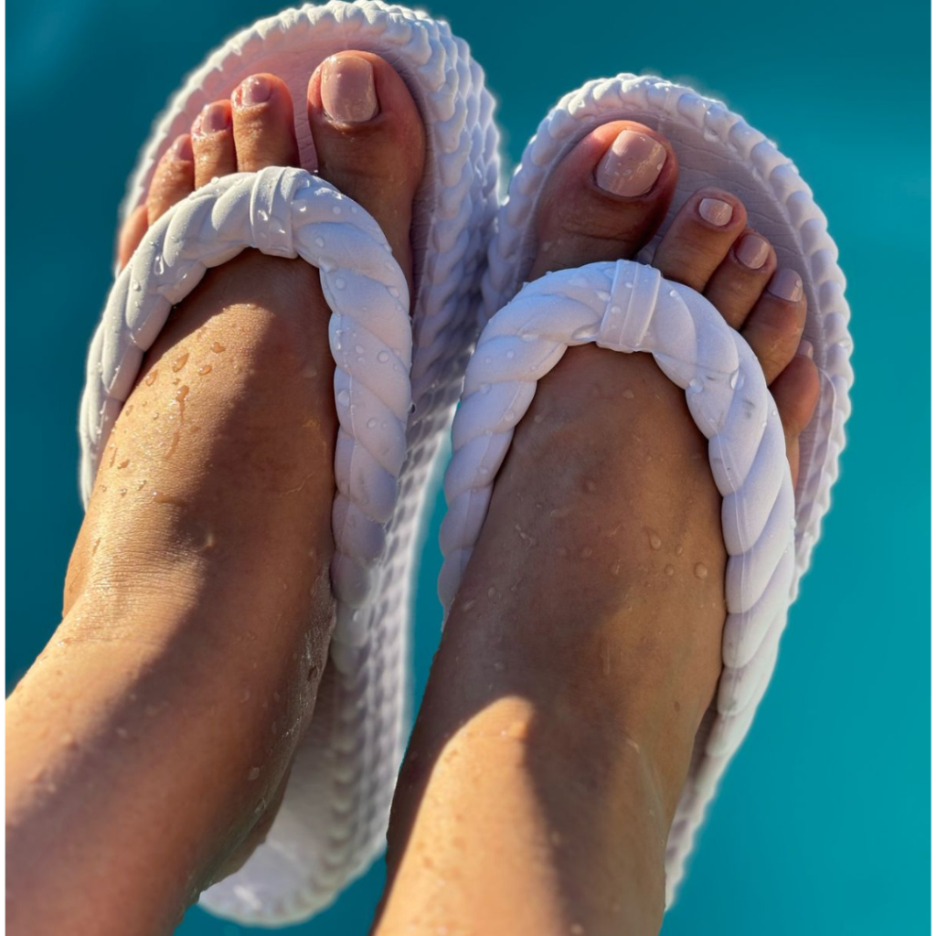 Chinelo Tranças Feminino Plataforma Nuvem Ortopédico Confortável Blogueiras