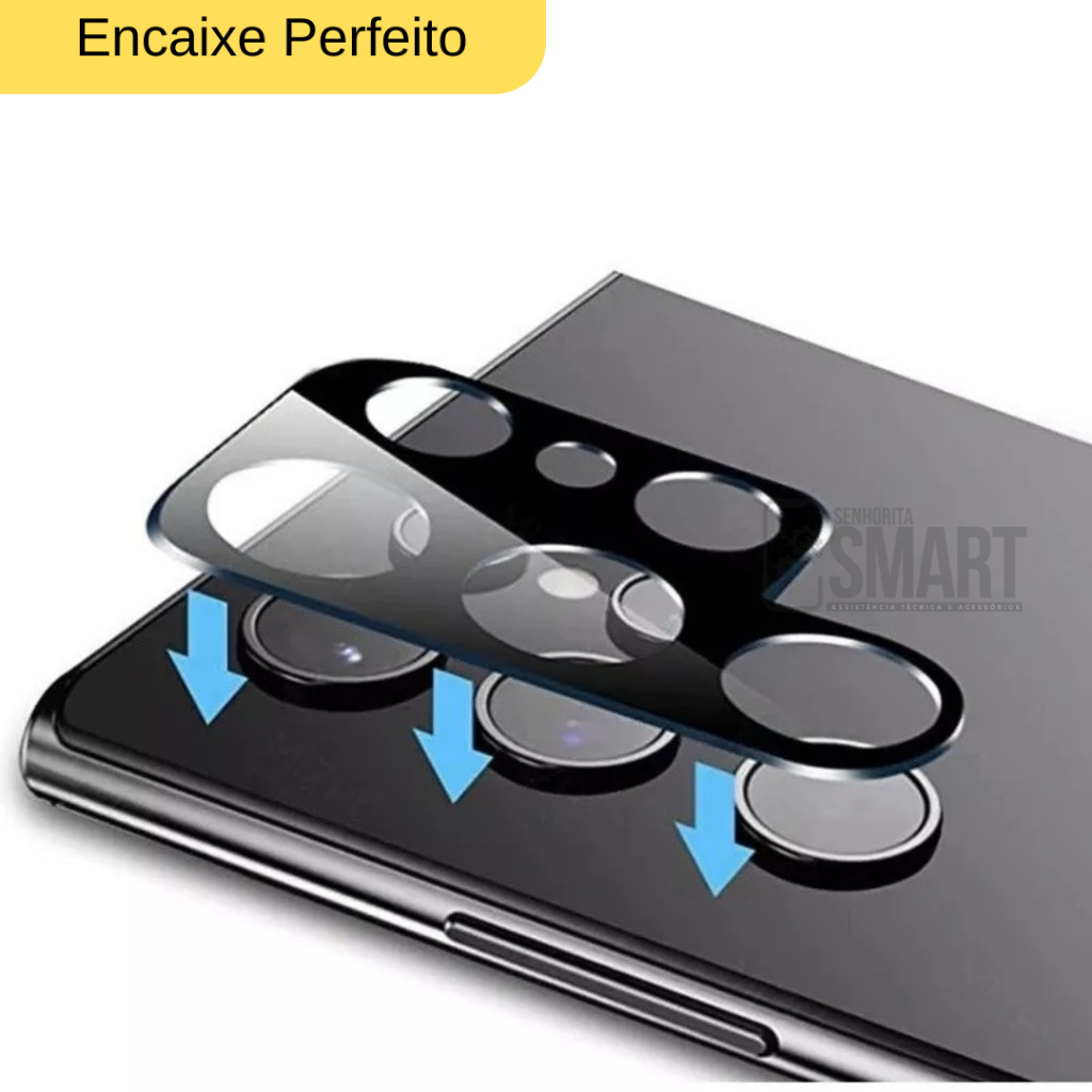 Lente Película 3D para Câmera Traseira Samsung S24 S23 S22 S21 S20