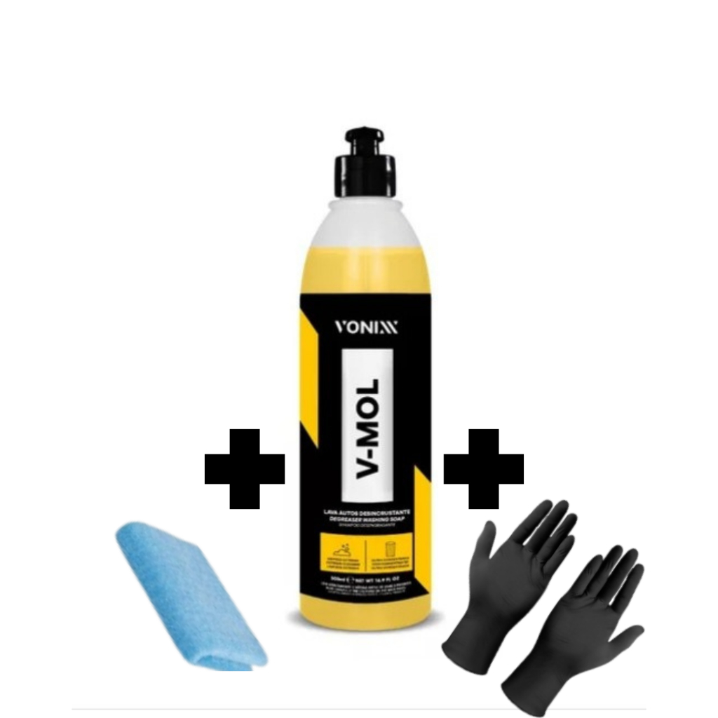 V-Mol Vonix (ganhe grátis 01 flanela 29x29 e 01 par de luvas)