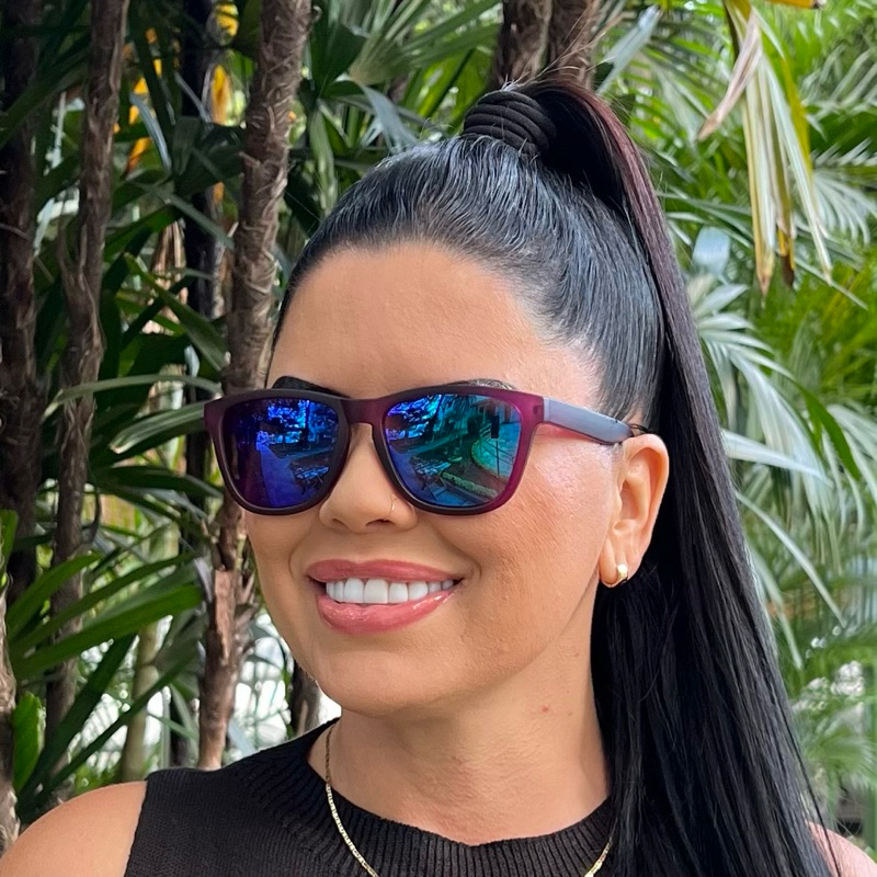 Óculos de Sol Feminino Estilo Esportivo | Leve, Elegante, Proteção UV400 Corrida Ciclismo Tennis