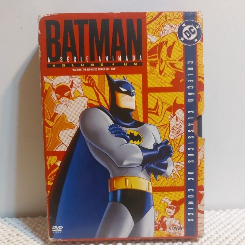 DVD FILME BATMAN A SERIE ANIMADA