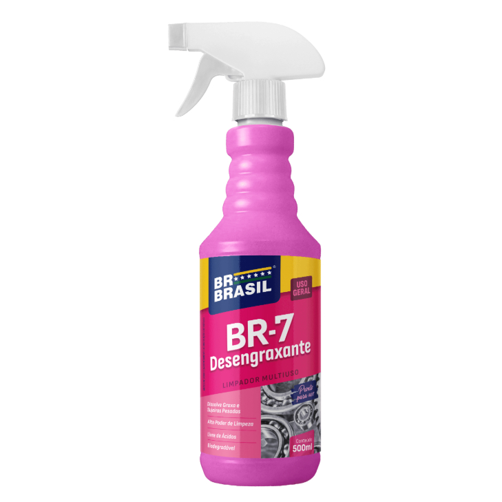 Desengraxante BR-7 500ml com gatilho BRBrasil