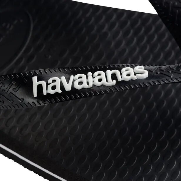 Chinelo Havaianas Logo Filete FC Preto — imagem 2 de 2