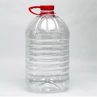 Bombona Pet Virgem de 5 litros com tampa de alça 6/8/12 un Galão para Mantimentos Ou Shampoo e cosmeticos desinfetante em Oferta na Shopee