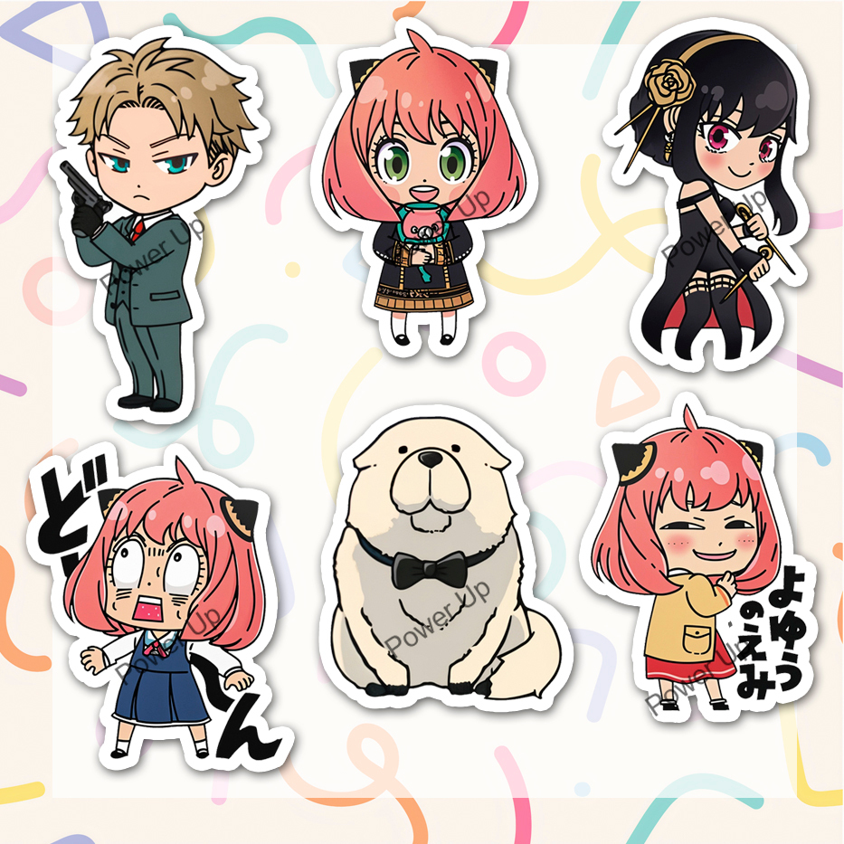 Kit Ímãs Anime SPY x FAMILY  - 6 unidades em Oferta na Shopee