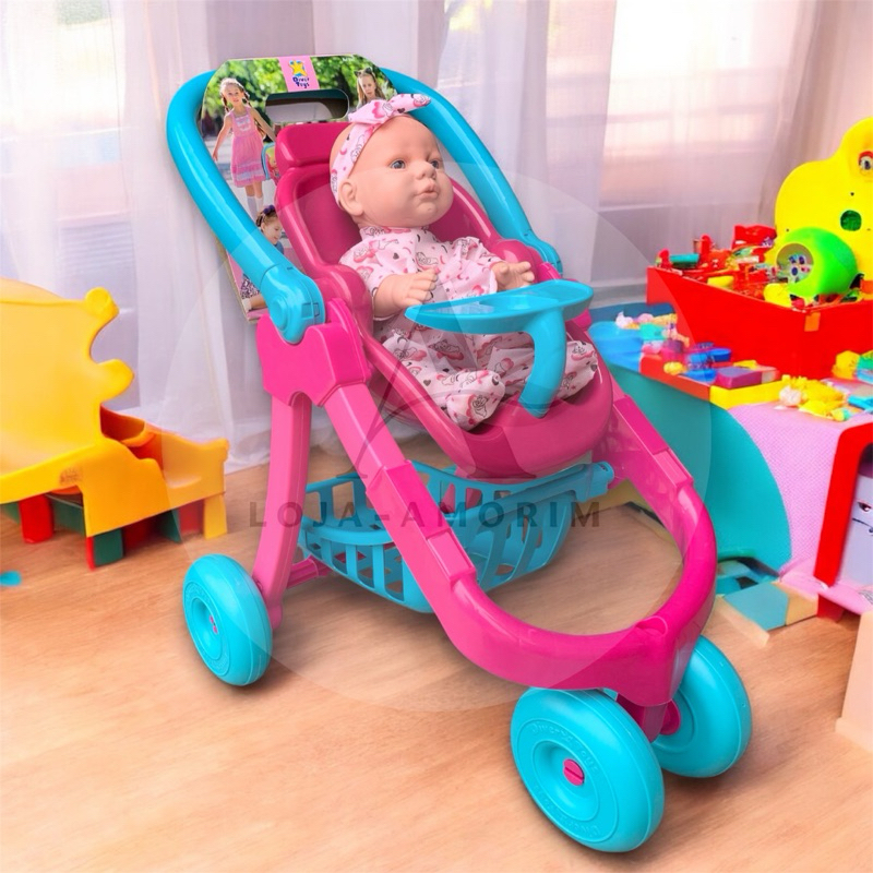 Carrinho de Bebê com Boneca: Onde Comprar | BuscaProdutos