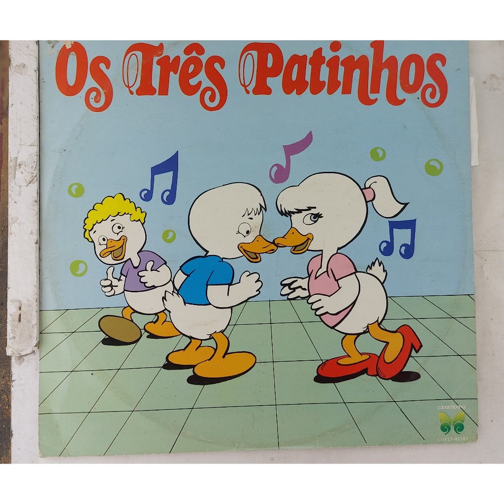 Lp Os Três Patinhos = Fazendo A Maior Festa Das Criança -- O155