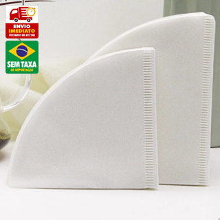 Filtro de Papel para Coador de Café Tamanho 102 Kit 100 pçs 4174 em Oferta na Shopee