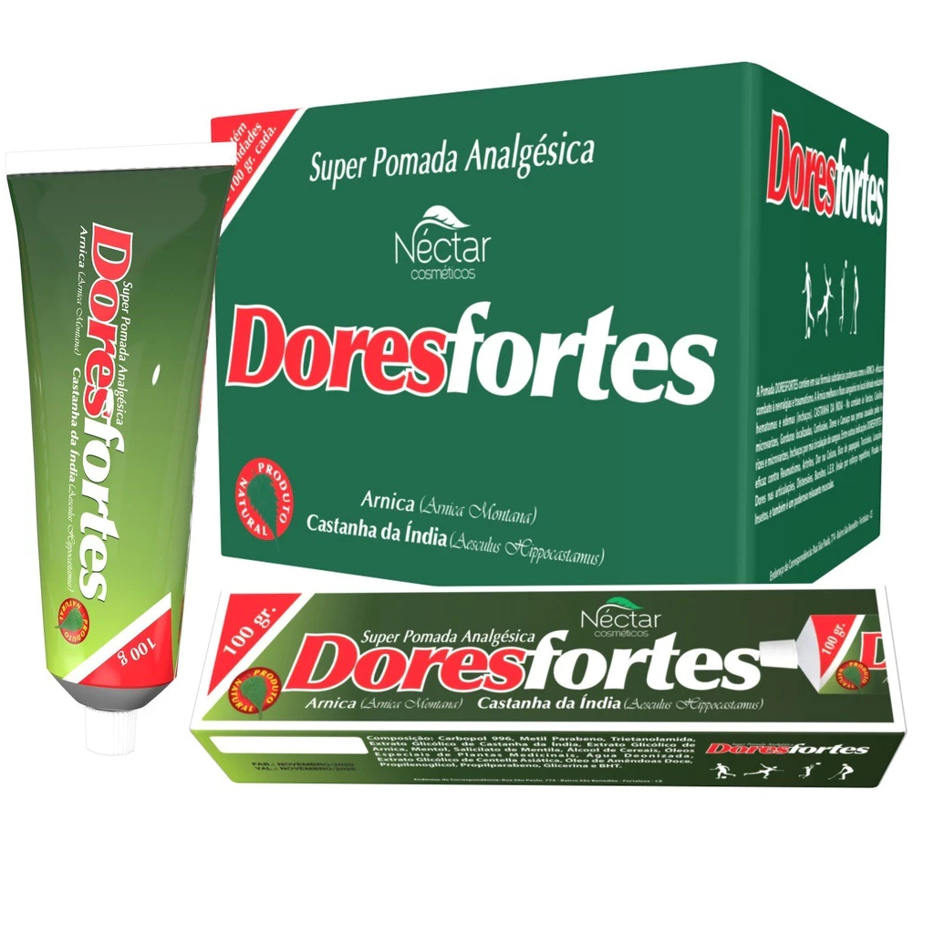 Kit com 12 Pomada de Arnica Analgesica