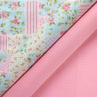 Tecido Tricoline Patch Lucinha Compose 2 Cortes 0,50x1,50m Cada em Oferta na Shopee