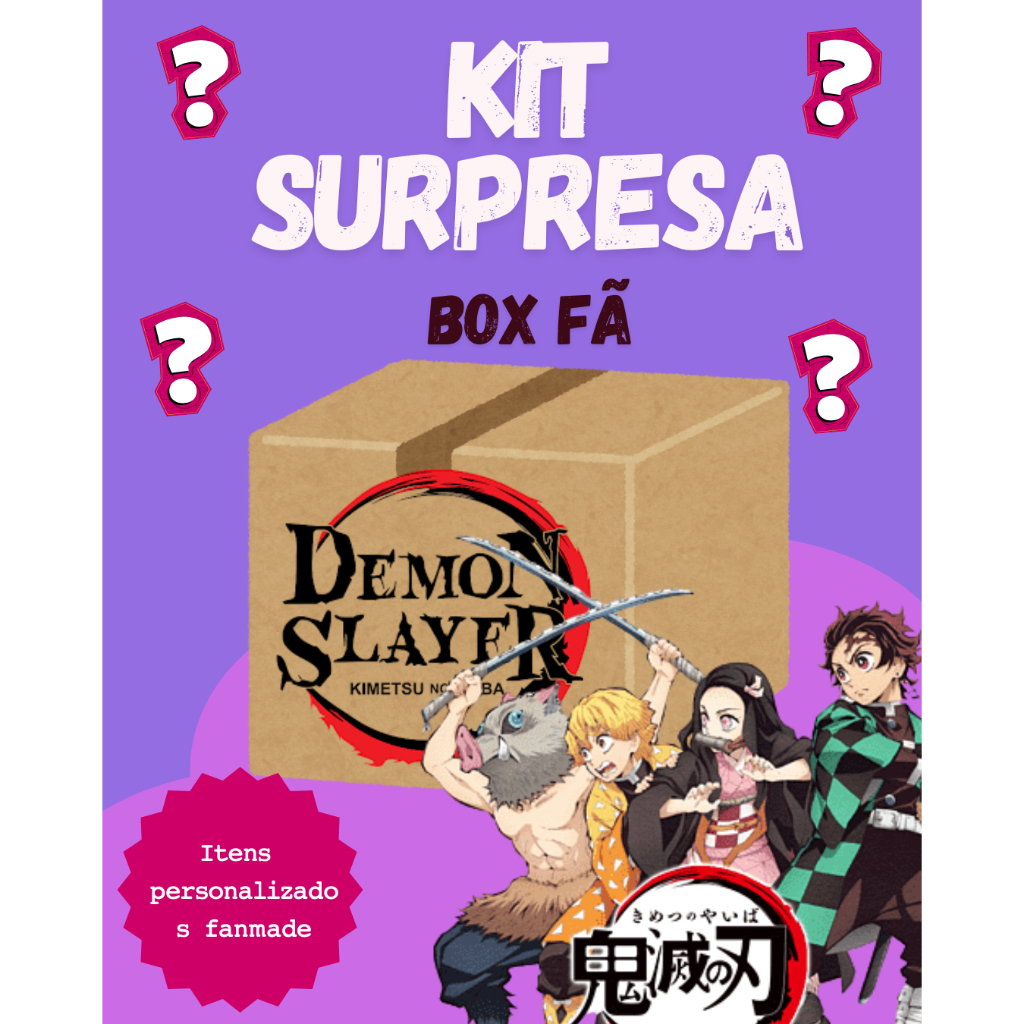 Kit Anime demon slayer kimetsu no yaiba Personalizável| | Kit Personalizado |anime | Photorcard | Poster | colecionável em Oferta na Shopee