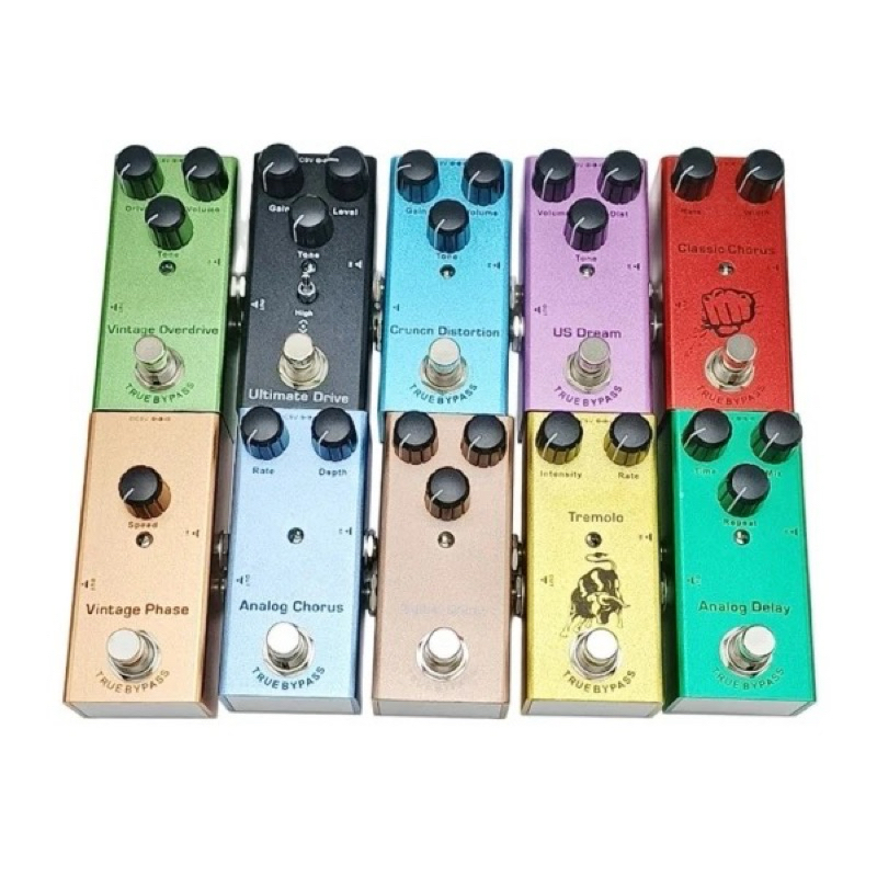 Efeitos De Guitarra Elétrica Pedal De Efeito Vintage Overdrive Ultimate Drive Crunch Distortion US Dream Classic Chorus