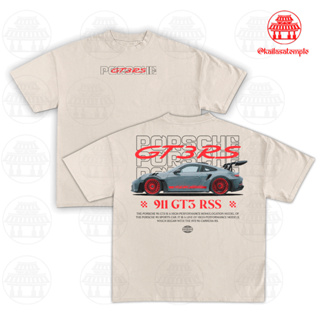 Camiseta Porsche 911 GT3 RS 100% Algodão Premium, Estampa Exclusiva, Unissex Streetwear em Oferta na Shopee