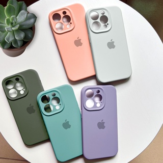 Capa capinha cilicone aveludado alto qualidade com proteção de câmera para iPhone 11 12 13 14 15 promax plus em Oferta na Shopee