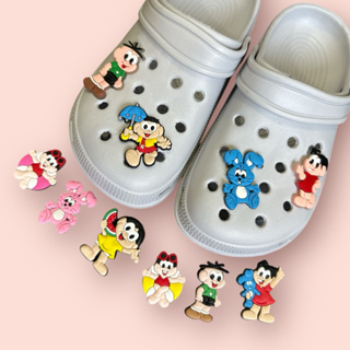 Kit Bottons Pins Monica acessórios para enfeitar sapatos Babuches em Oferta na Shopee