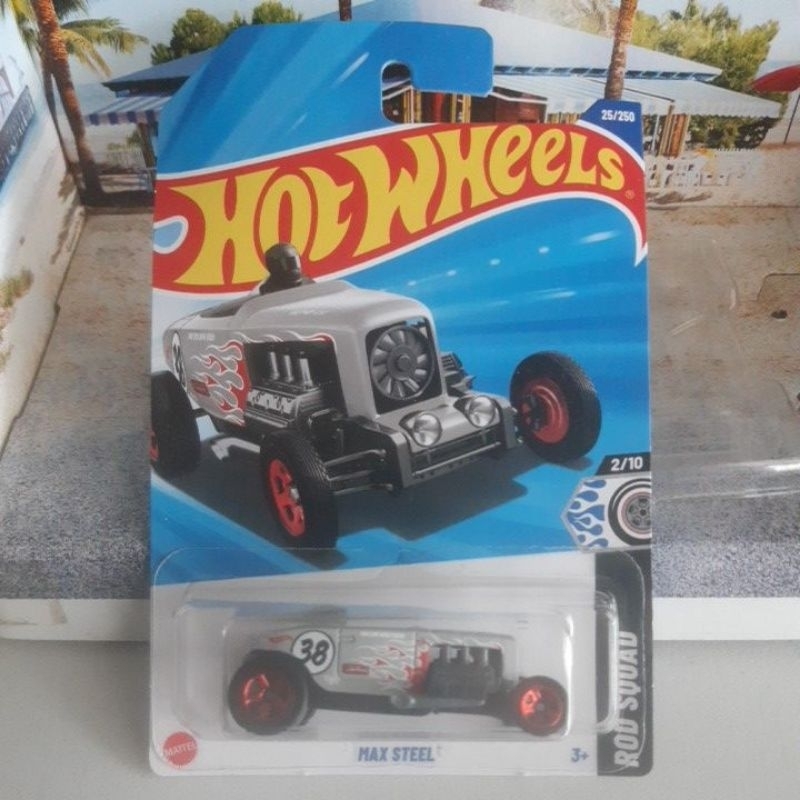 Hot Wheels Max Steel Edelbrock Hw Rod Squad