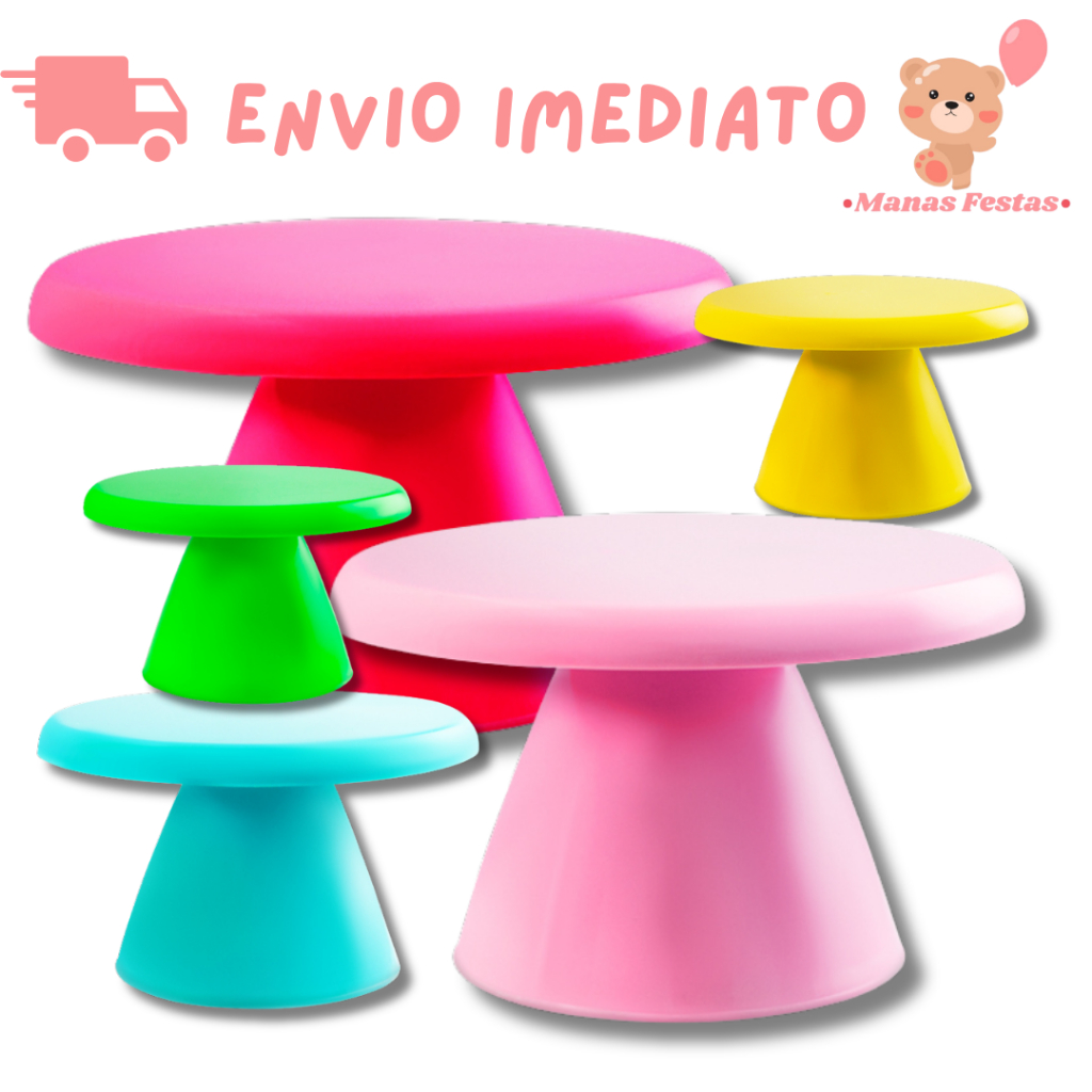 Kit 5 Boleiras Slim Cogumelo 17x11cm + Variedade de Cores em Oferta na Shopee