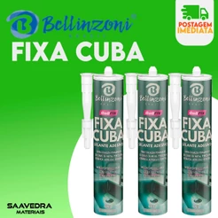 Cola Fixa Adesivo Cuba Granitos 400g Bellinzoni
