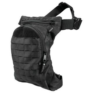 Pochete Bornal Perna Militar Coldre Velado Saque Rápido Use Tático