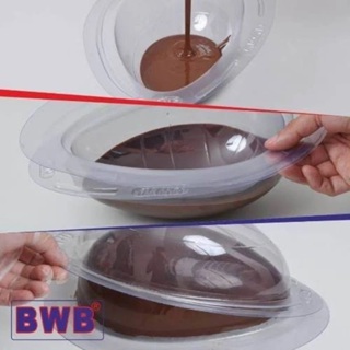 FORMA PARA OVO DE PÁSCOA 500g 3 PEÇAS BWB (silicone) em Oferta na Shopee