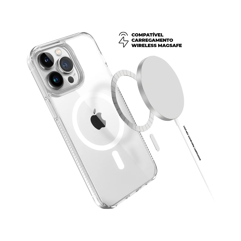 Capa Case Capinha Anti-Slip MagSafe Gshield para iPhone 15 – Proteção Premium Anti-Derrapante - detalhe