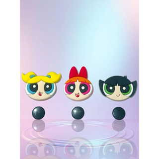 Kit Charm Pin Babuche Fofo Meninas Super Poderosas Carinha Geek 3und em Oferta na Shopee