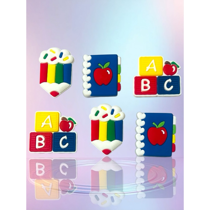 Aplique Emborrachado Infantil Escolar Lapis Nuvem Colorido Laços Tiaras Prendedores Artesanato DIY em Oferta na Shopee