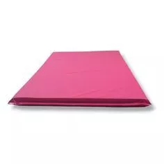 COLCHONETE ROSA ACADEMIA / YOGA / PILATES - 90x40x3cm - DUPLA COSTURA TRAVETADA