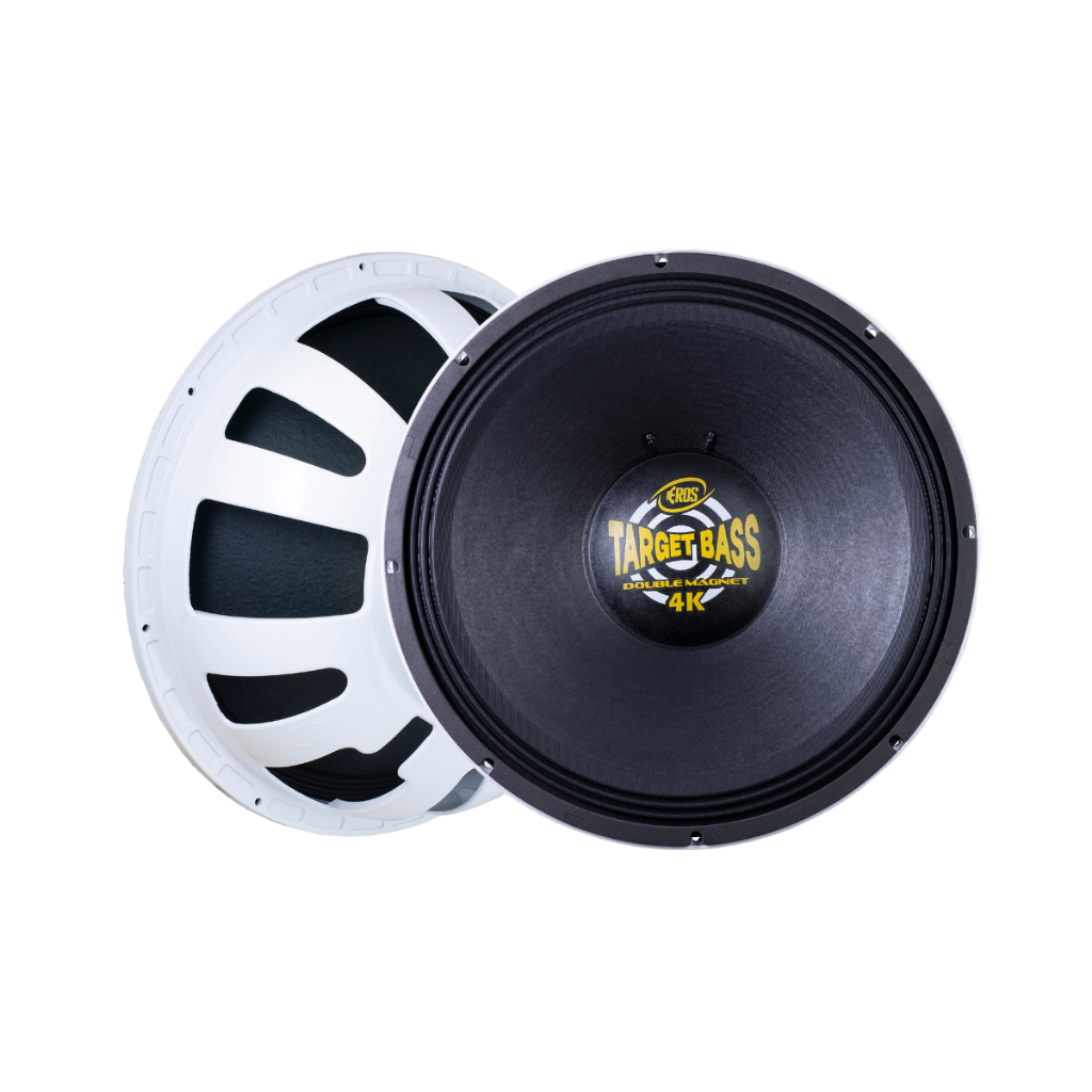 Alto Falante Woofer 18 Pol Eros E-18 Target Bass 4k 2000W Rms Branco em Oferta na Shopee
