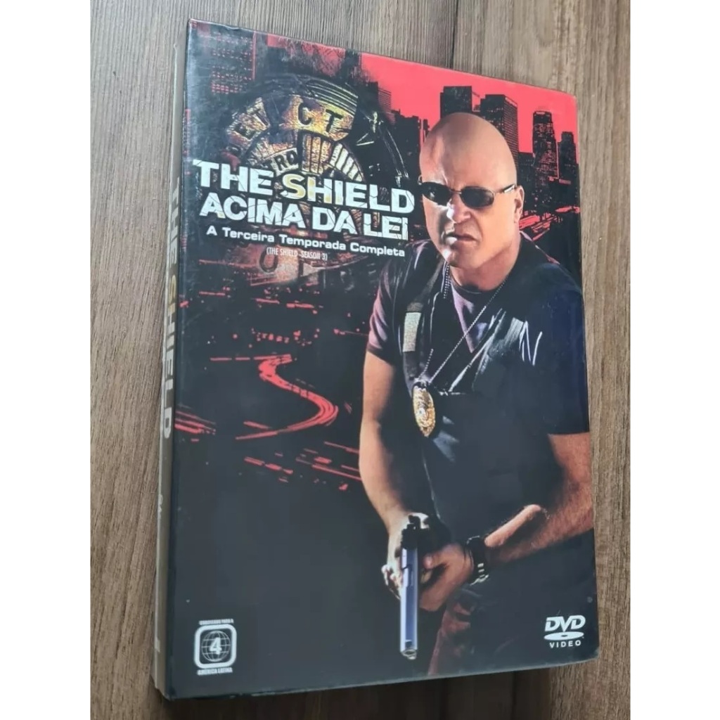 Dvd Box - The Shield Acima Da Lei - Terceira Temporada Completa