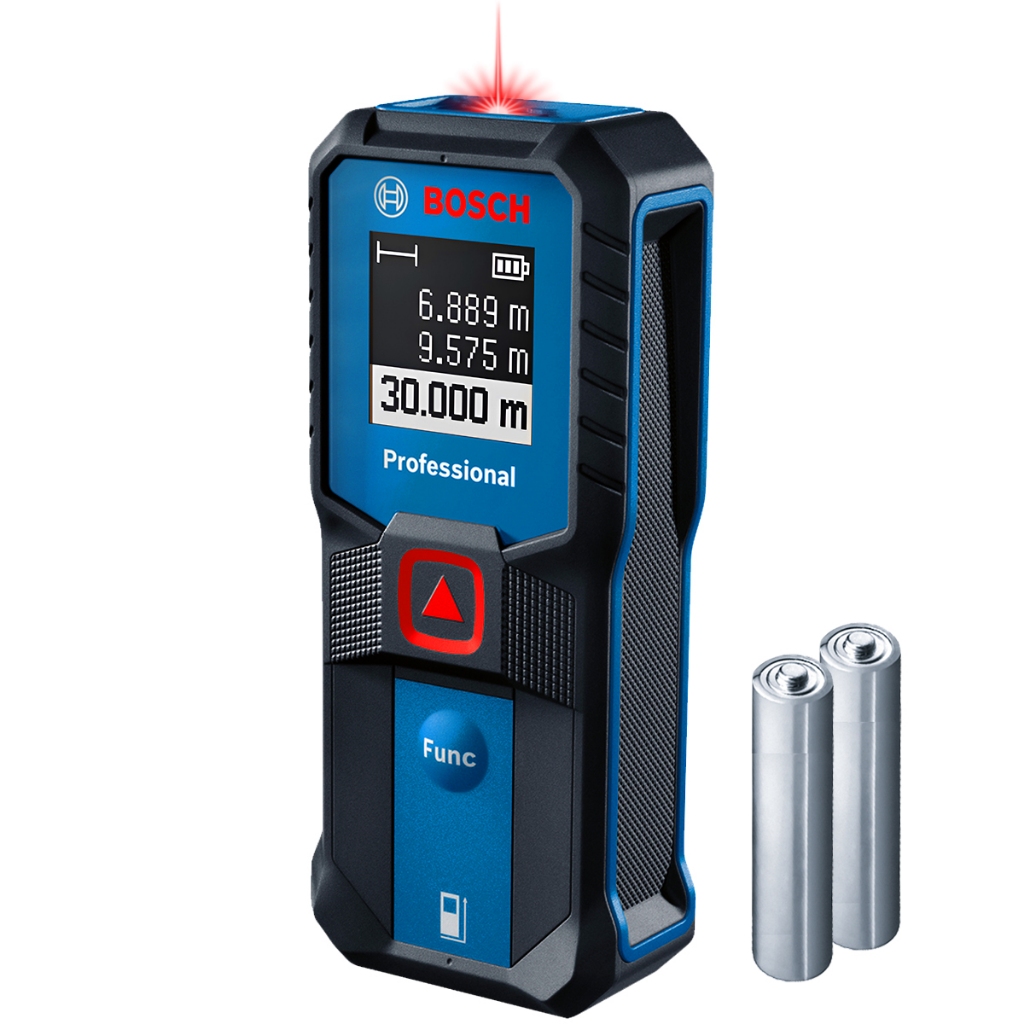 Trena Laser GLM 30-23 Bosch 30 Metros Laser Vermelho em Oferta na Shopee