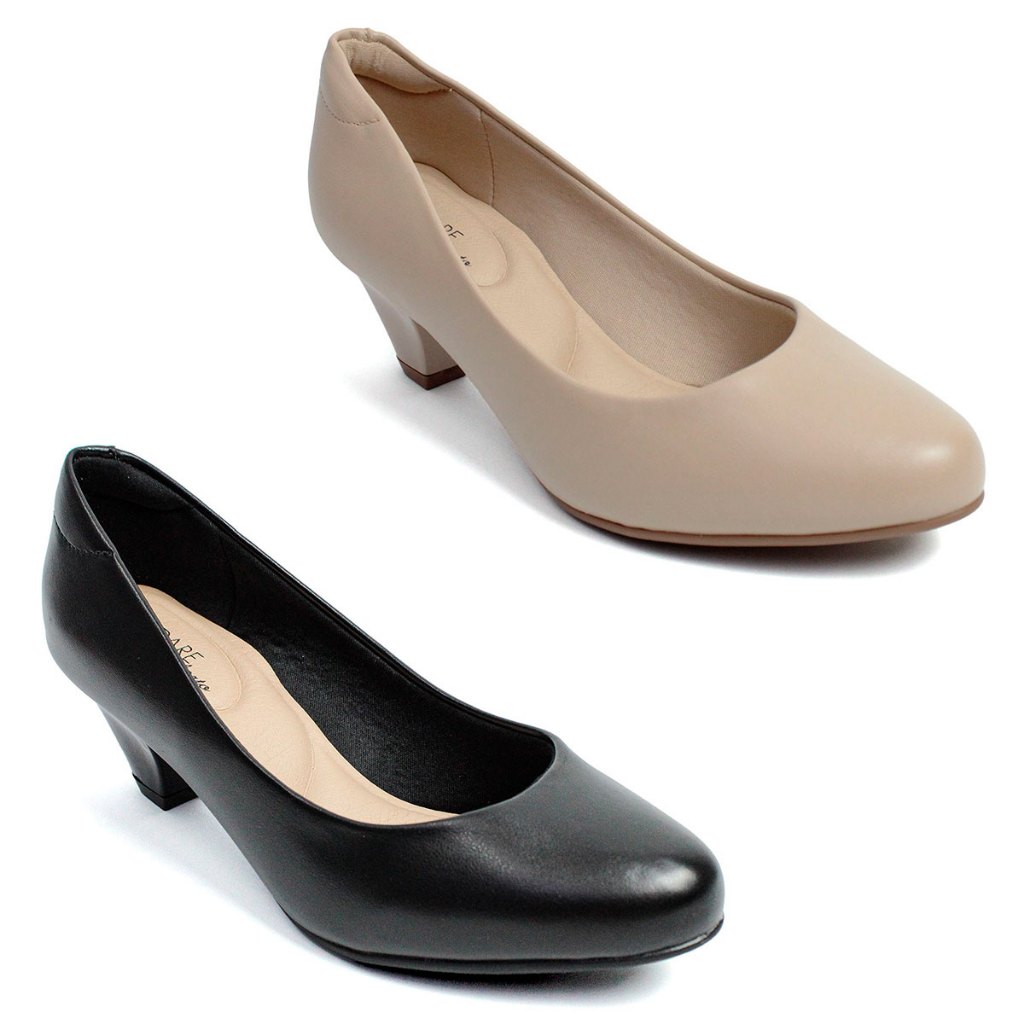 Sapato Scarpin Modare Feminino Salto Baixo 7005-600 em Oferta na Shopee
