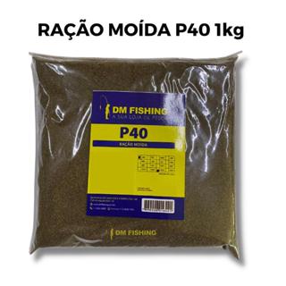 Ração Moída P40 1kg Ideal para fazer ou turbinar massas para pesca em pesqueiro ou represas em Oferta na Shopee