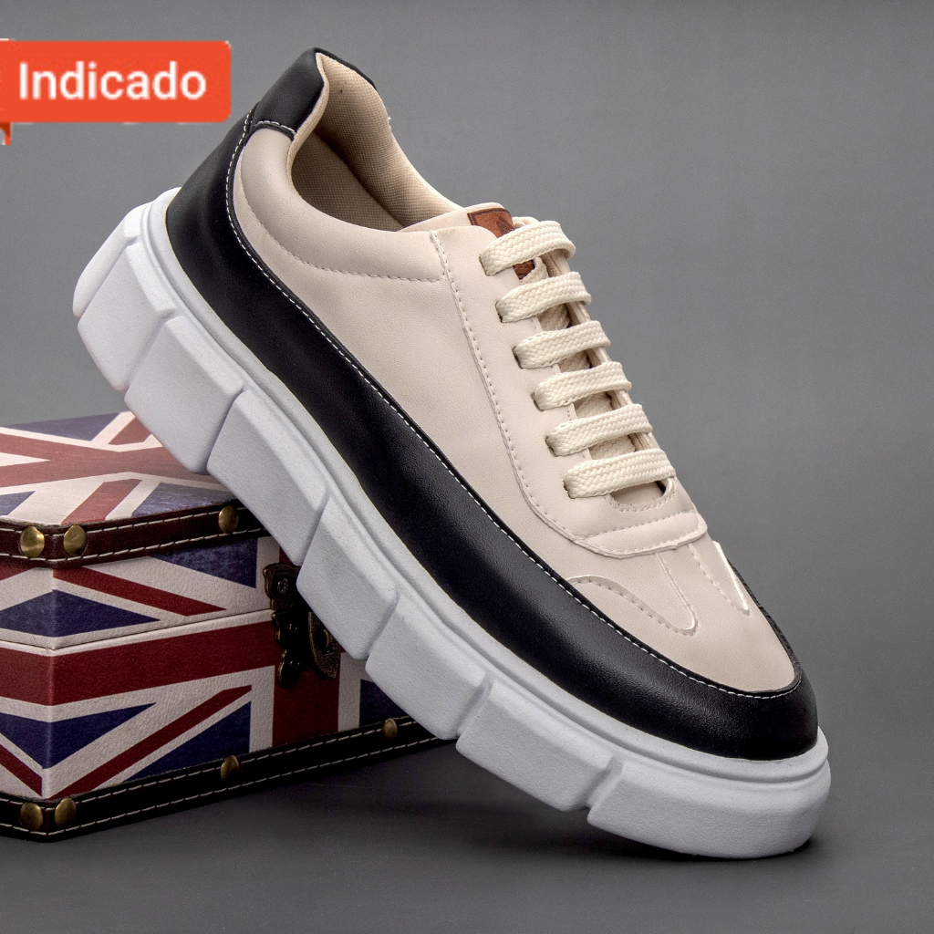Tenis Sneaker Masculino Oversized Hbos Sola Alta Chunky Lançamento Atria Shoes Melburk Con...