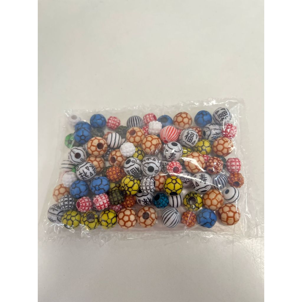 KIT 100UN Miçanga Isca de Pesca Esportiva SORTIDAS abacaxi/bola de futebol/carambola e mais!! em Oferta na Shopee